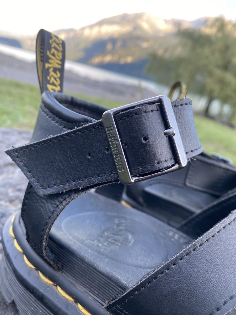 Dr. Martens Damenschuhe: Dr Martens Sandalen Black Leather – Neu (gemäss Beschreibung) aus Schattenhalb von and_5wk7 3
