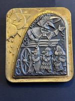 Basler Fasnachtsplakette 1978 Gold