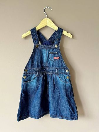 Grain de blé Jeanskleid 36M / 98 cm
