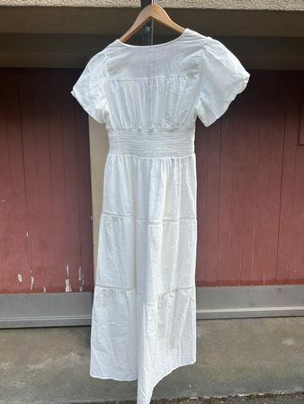 Sommerkleid Weiss Gr M. Neuwertig, leicht und luftig ☀️