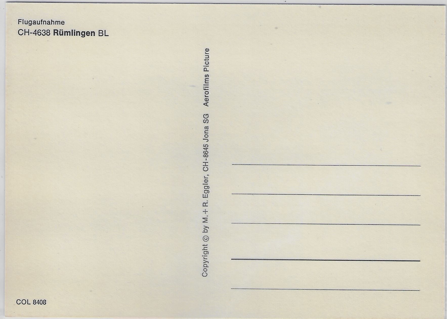Cartoline postali: Flugaufnahme Rümlingen BL – Antico da Ettingen venduto da Kartenplanet 1