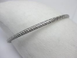 ANTIK Vintage Silber Armreif 6.4 cm / 3 mm / 8.24 g