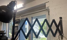 Antike Scherenlampe zu verkaufen