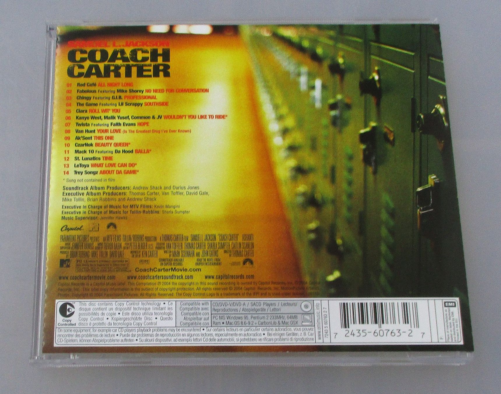 CD: COACH CARTER - Soundtrack Hip-Hop – Usato da Wattwil venduto da Muriel11 1