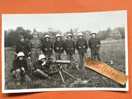 Alte Original Fotografie Schweizer Armee WK Rarität!