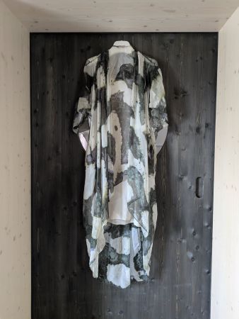 Robe - Kimono Kenzo défilé imprimé floral taille 38