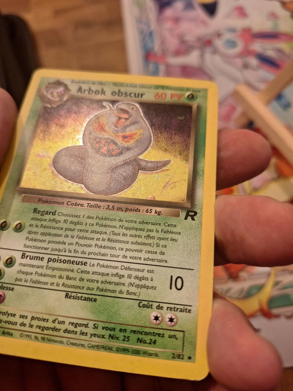 Pokémon Carte collezionabili: Arbok obscur - Team Rocket - édition 1 . 2/82 excellent – Usato da Pully venduto da oli_97dt 3