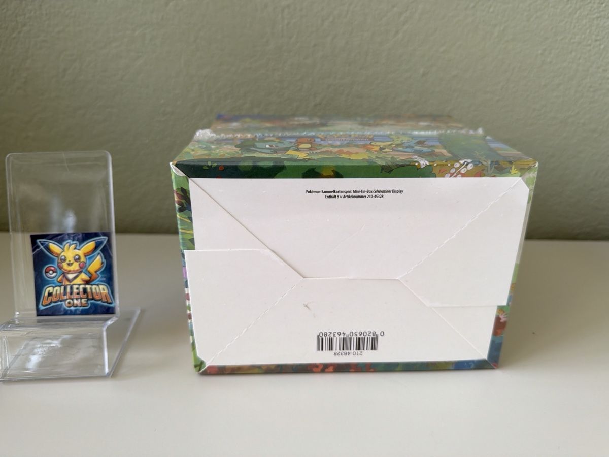 Pokémon Carte collezionabili: Pokemon Celebrations mini Tin Display sealed Deutsch Pikachu – Nuovo e nell'imballaggio originale da Lommiswil venduto da CollectorOne 5
