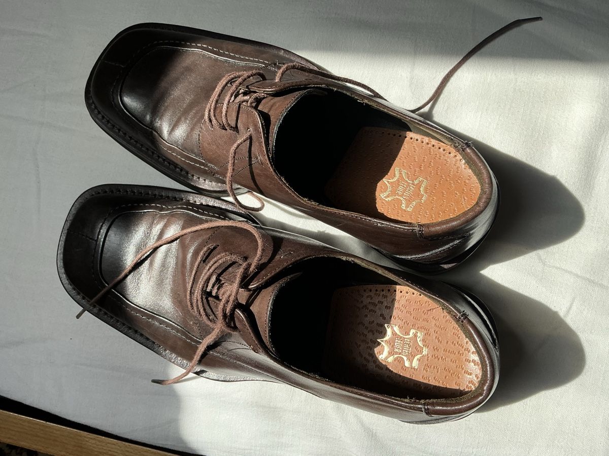 Scarpe da uomo: Lederschuh Handmade Grösse 7.5 bzw. 41-42 – Usato da Rafz venduto da Cugnauls 5