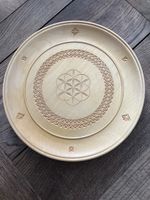 1 plateau en bois diamètre 30 cm selon photo