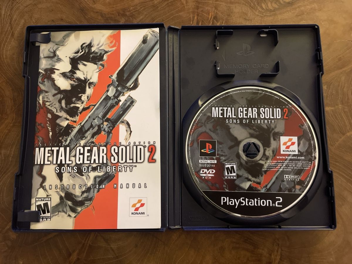 Spiele: Metal Gear Solid 2 PS2 - Un Classique à Redécouvrir ! – Neu (gemäss Beschreibung) aus Renens VD von dan_b8tt 2