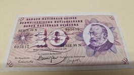 10 Franken Banknote 1977 guter Zustand