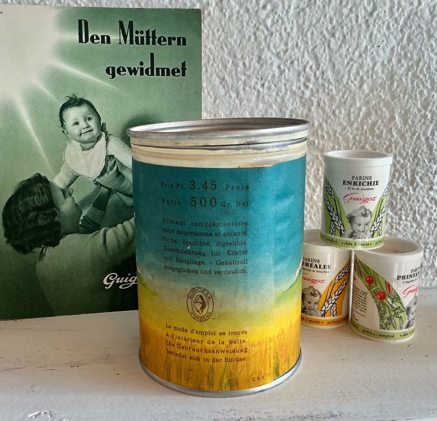 Dosen: ALTE GUIGOZ MILCHMEHL DOSE – Gebraucht aus Zell LU von Silvermemory 2