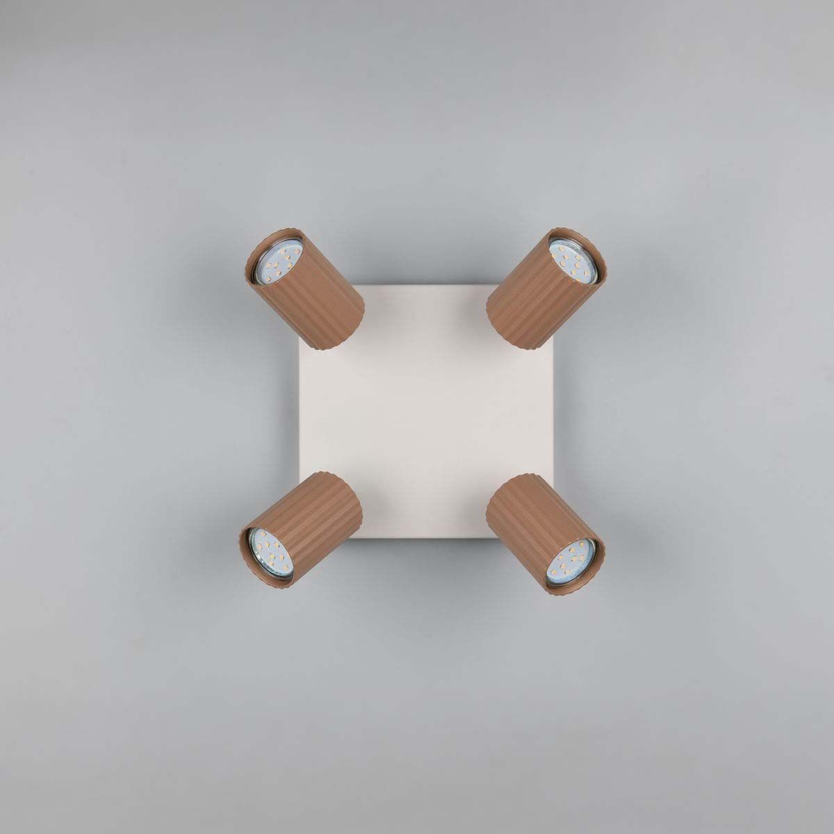 Lampade: Strahler, 4er, Coffee, 20 cm x 20 cm – Nuovo (secondo la descrizione) da Kreuzlingen venduto da Smart-Light 4