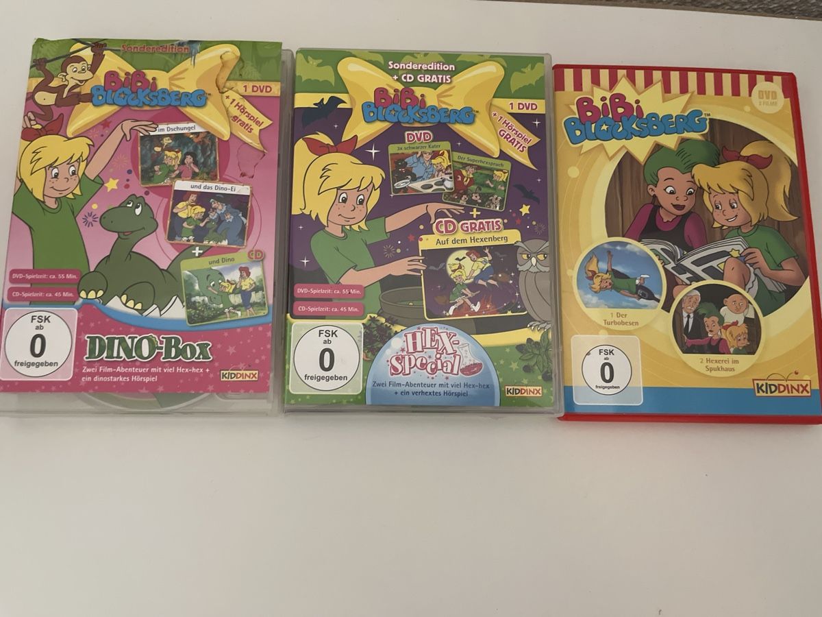 Tutti i DVDs: Bibi Blocksberg 3 DVDs – Usato da Uster venduto da Kannabie