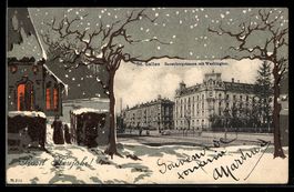 St. Gallen, Rosenbergstrasse mit Washing
