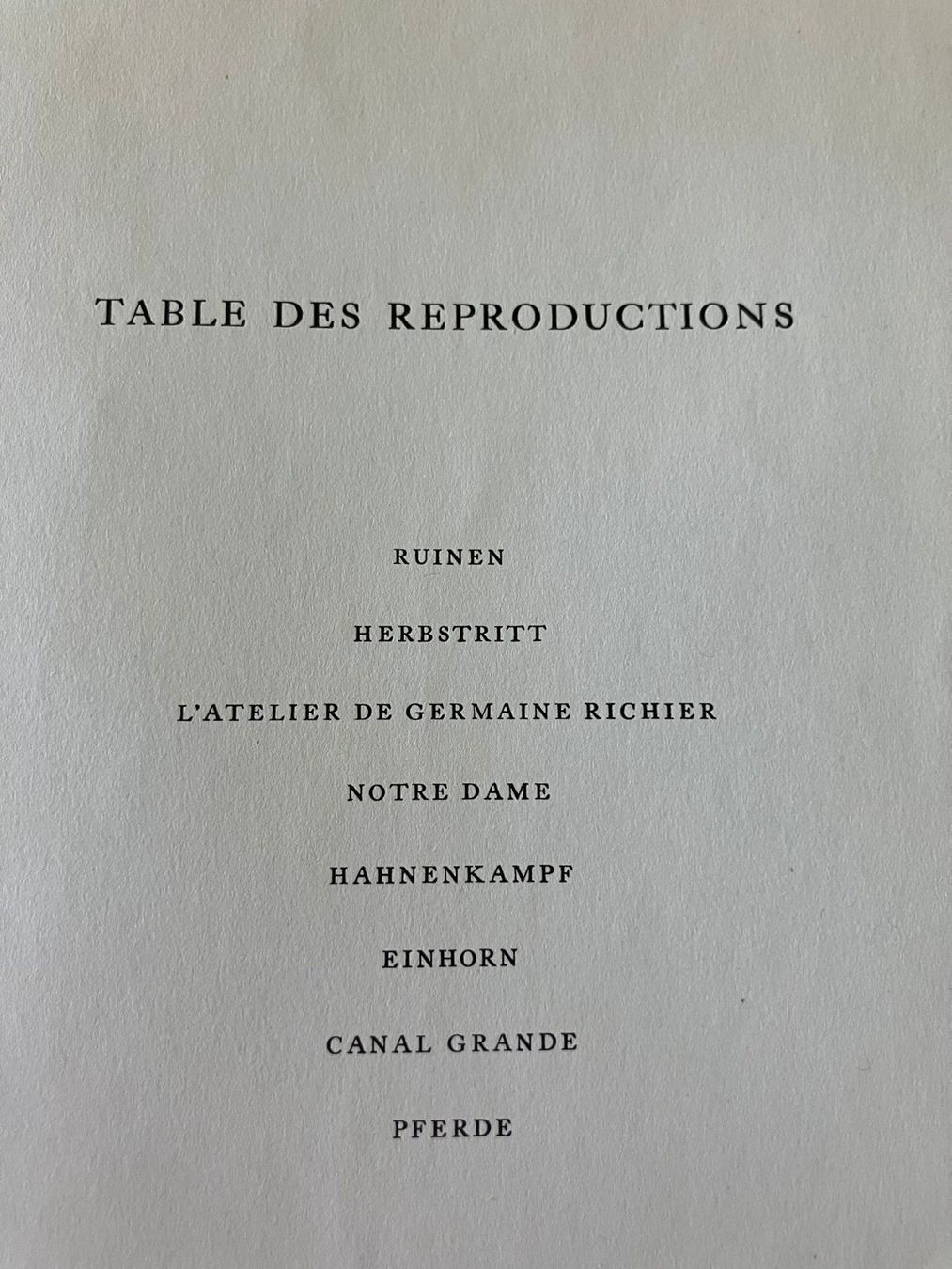 Grafiken & Lithographien: Planches - Table des reproduction – Gebraucht aus Melano von H-Sara 2