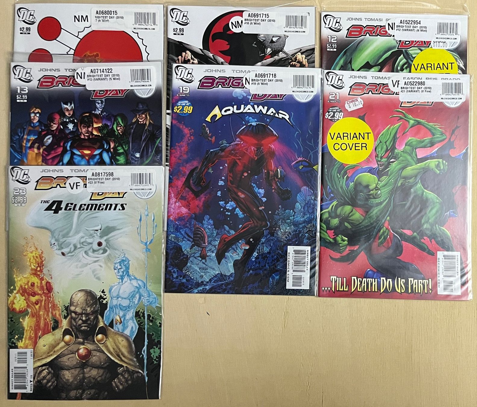 Fumetti: Brightest Day, US Comic Konvolut – Usato da Seengen venduto da Boerni64 1