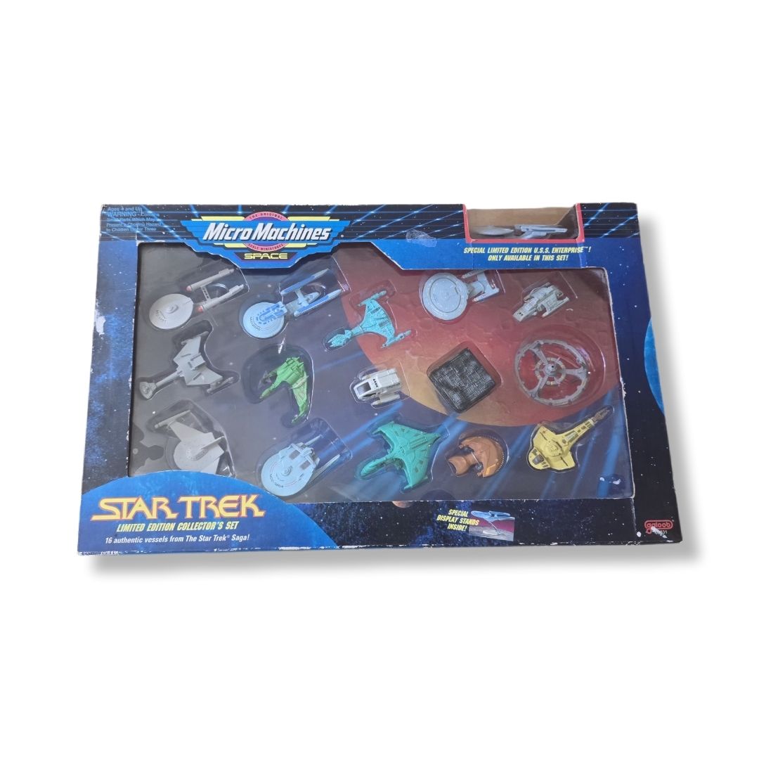 Micro Machines Giocattoli: Star Trek Micro Machines, coffret collector édition limitée – Usato da Genève venduto da MariaS2