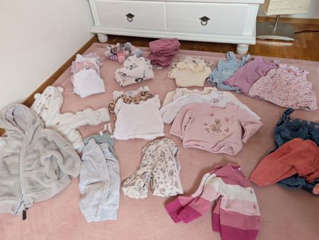 Grosses Baby Kleider Paket Mädchen, Grösse 68