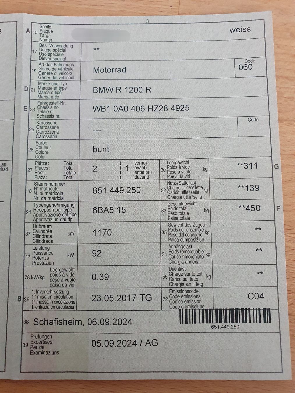 BMW Route: BMW R1200R – D'occasion à Neuenhof par loe_89ff 3