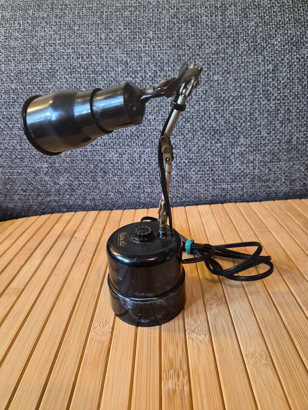 Lampade: Goldschmiede Lampe mit flexiblem Arm – Usato da Basel venduto da Kurioses 4