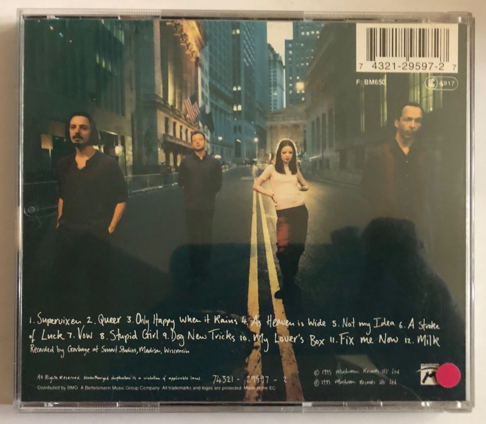 CDs: GARBAGE - GARBAGE – D'occasion à Poliez-Pittet par Newtown-Records 1