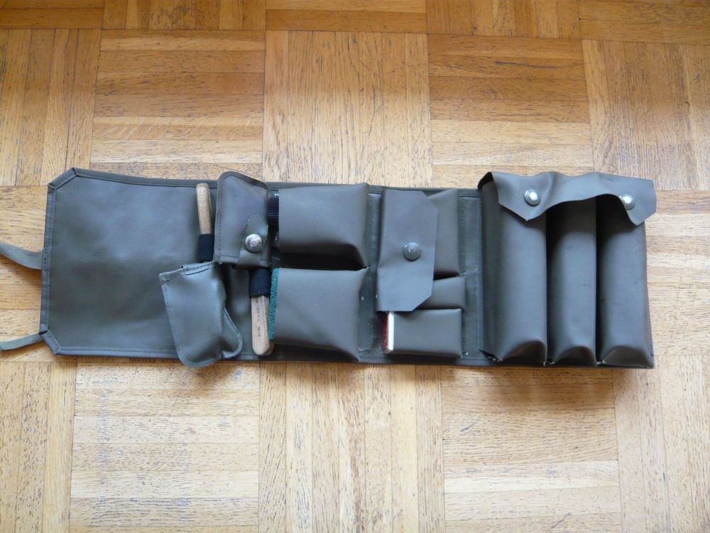 Trousse de nettoyage pour fusil d'assaut 1957 ou le K 31 (Gebraucht) in