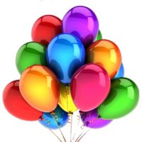 10 Stk. Farben Ballon SET
