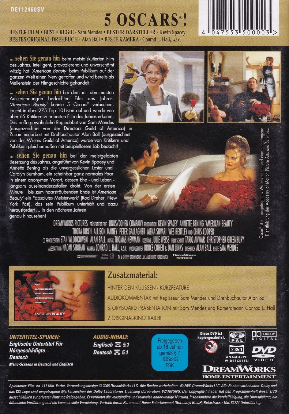 Alle DVDs: DVD ab Fr. 1.--, American Beauty – Gebraucht aus Lausen von Mondeo10628 1