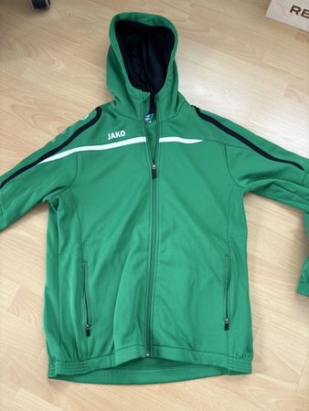 JAKO Trainerjacke Grün/Schwarz Gr. S