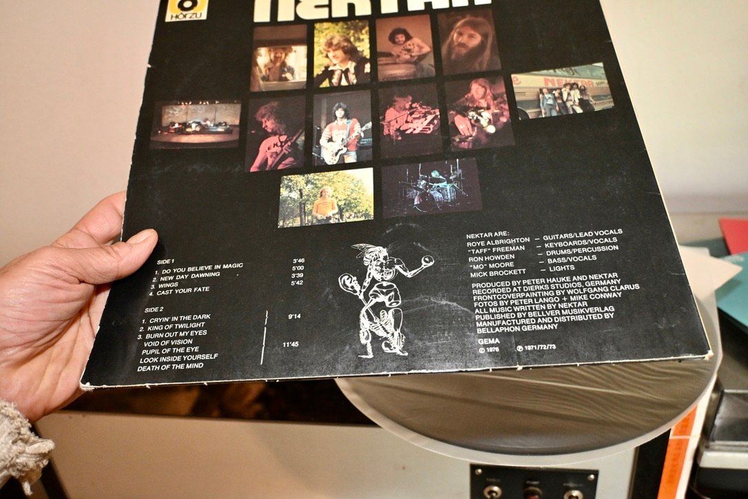 Dischi in vinile: KRAUT prog 1976 Nektar SAME Lp vg(+) / vg – Usato da Pfaffhausen venduto da mono_rec 5