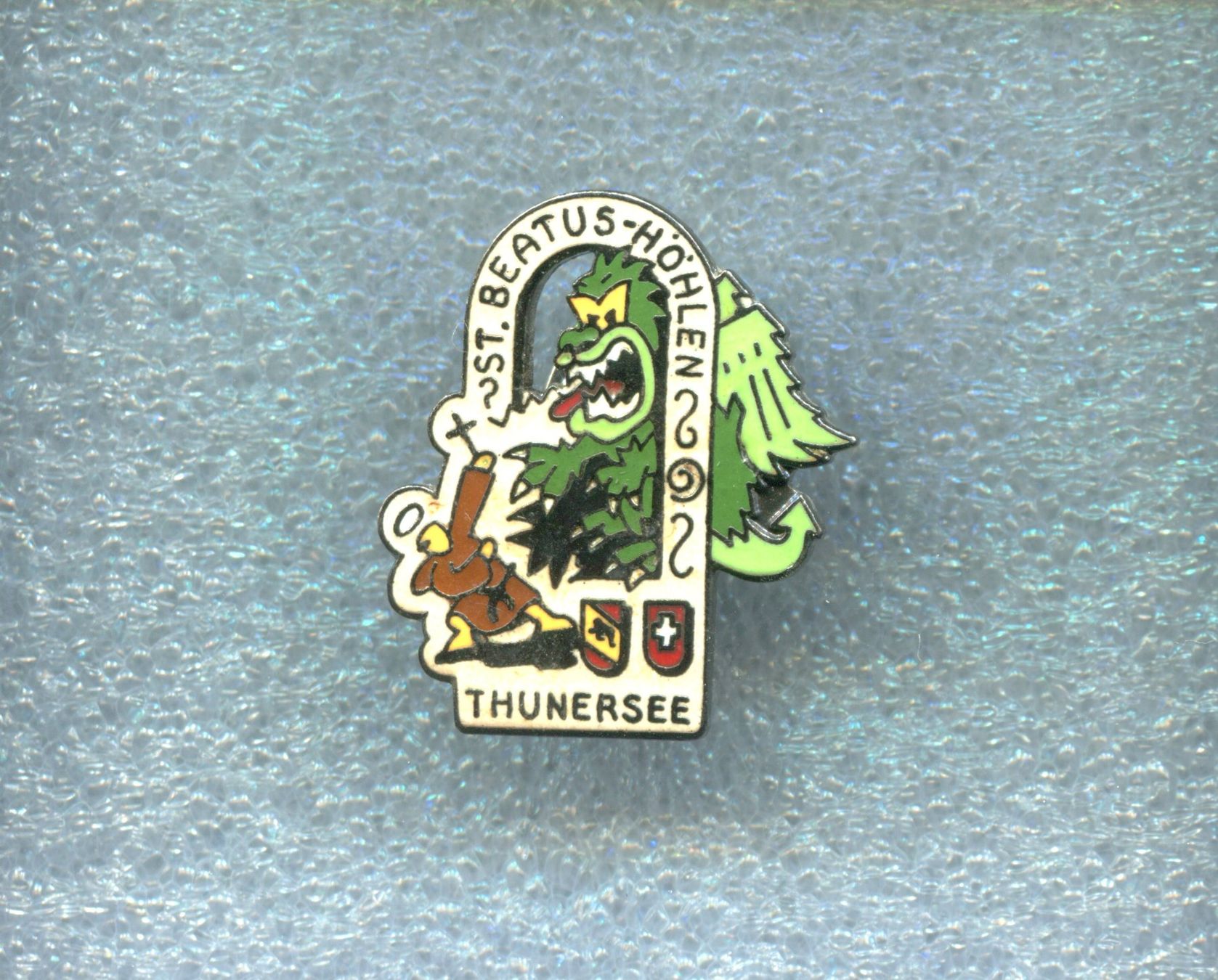 Placchette & Badge: THUNERSEE  ST.BEATUS-HÖHLEN – Usato da Winterthur venduto da Sammleroase