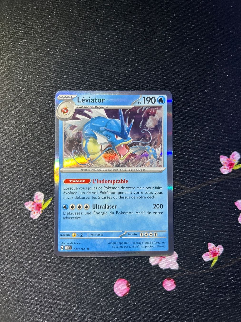 Pokémon Carte collezionabili: Pokémon Léviator 130/165 FR Holo – Nuovo (secondo la descrizione) da Montet (Broye) venduto da Jocksmock