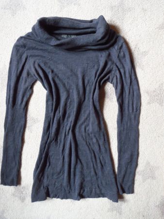 stylischer NILE Damen Long Pullover Gr M