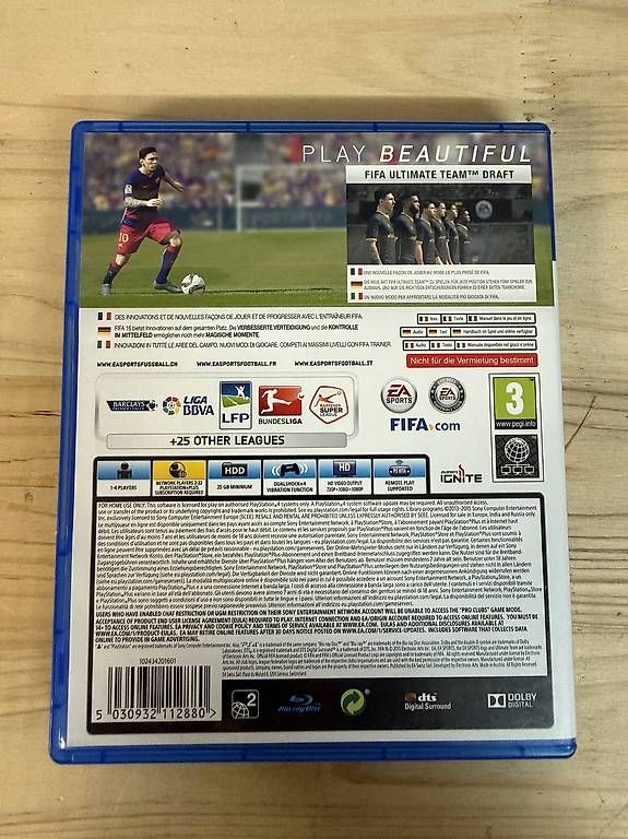 Sony Spiele: FIFA 16 für PS4 mit Hülle und Disc – Gebraucht aus Dietikon von Sir.Franzelot 1