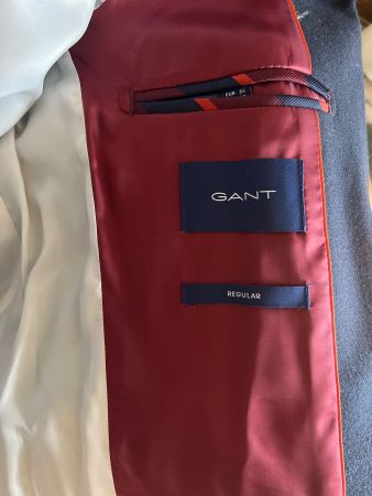 Veste blazer GANT bleu marine taille 38 Regular
