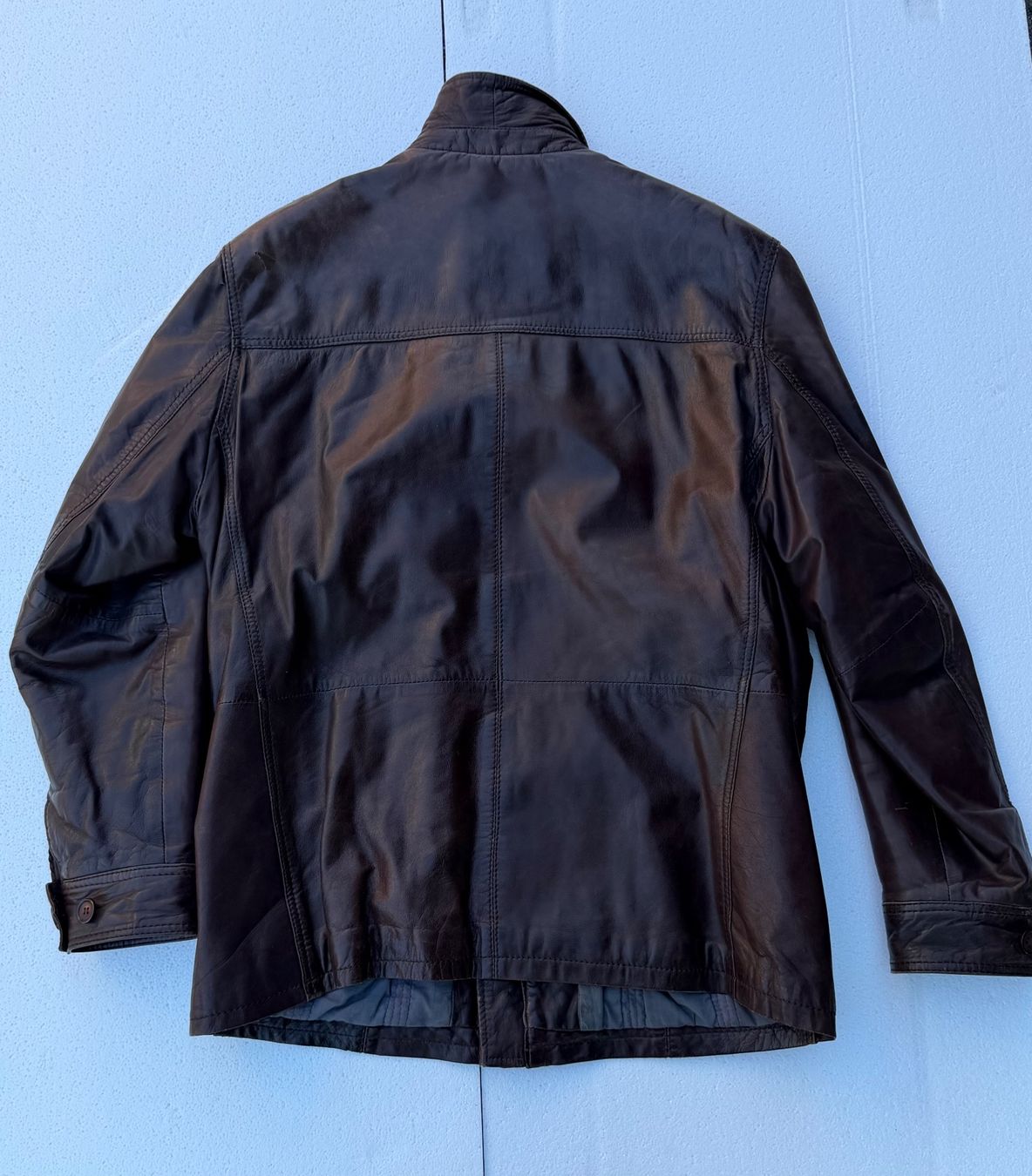 Giacche: Lederjacke TRS aus Spanien – Usato da Kaltbrunn venduto da SwissLake02 1