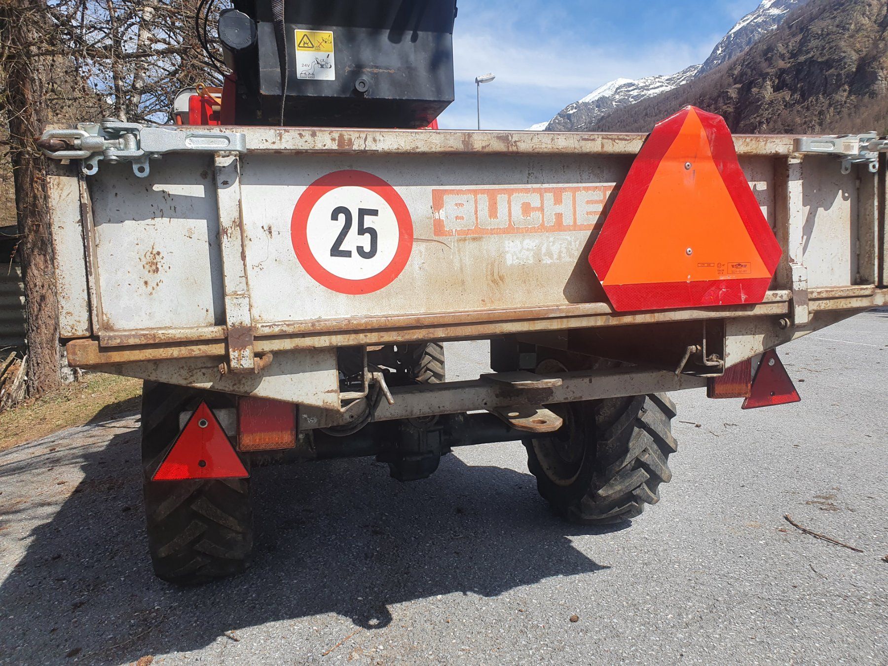 Bucher Trattori: Transporter Bucher TR 1500 – Usato da Zermatt venduto da Heinrich6631 3