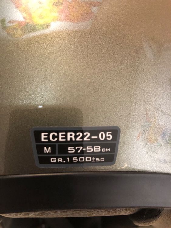 Motorradhelm Grösse M 2