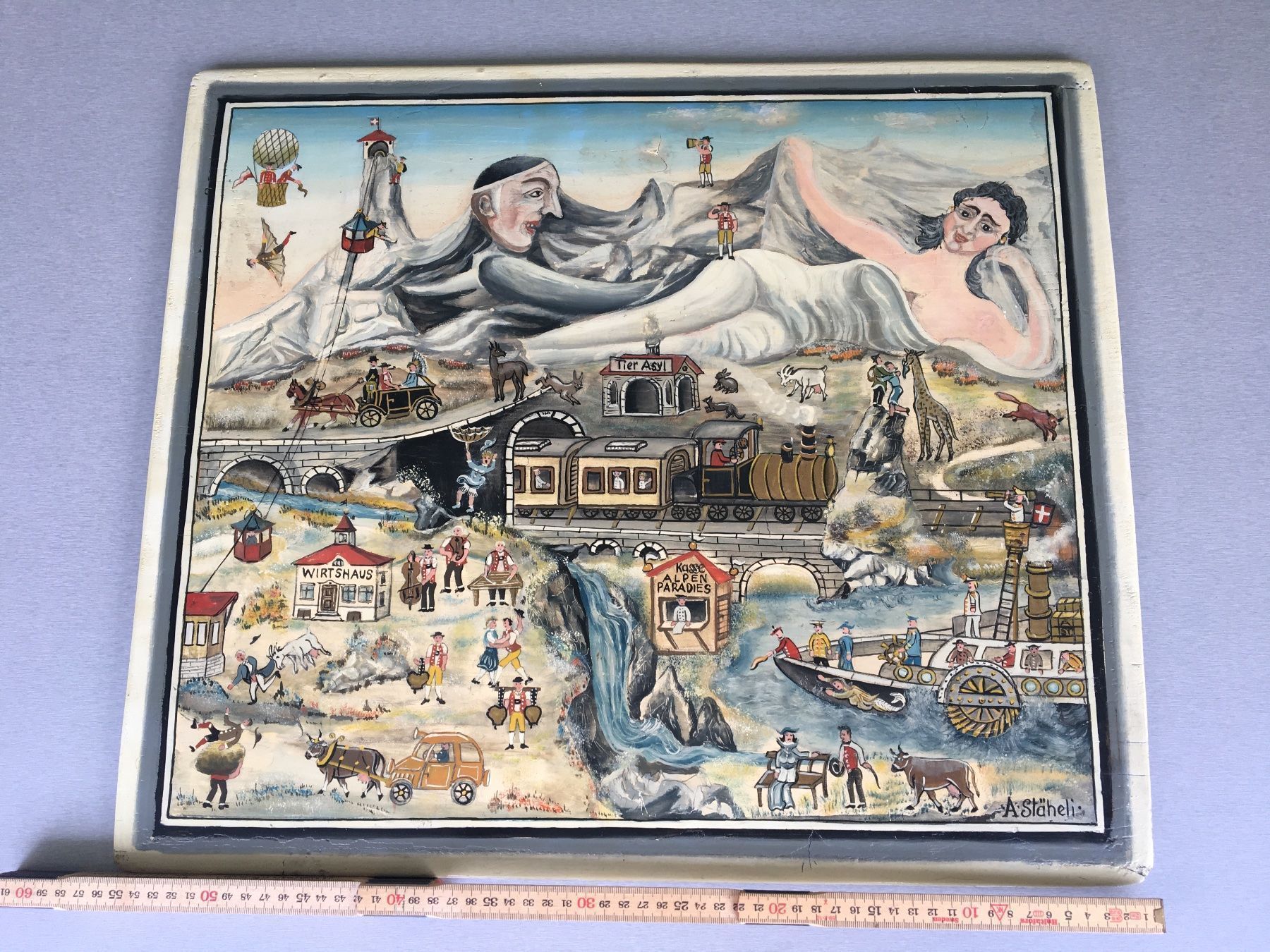 Foto & Immagini: Gemälde A.Stäheli – Usato da Appenzell venduto da azeller1 2