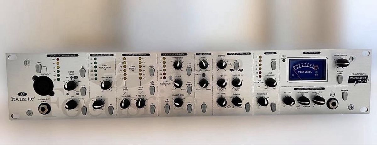 Focusrite Amplificatori: Focusrite Platinum Voicemaster Pro Mikrofonvorverstärker – Usato da Zuzwil SG venduto da Stepwolf 1