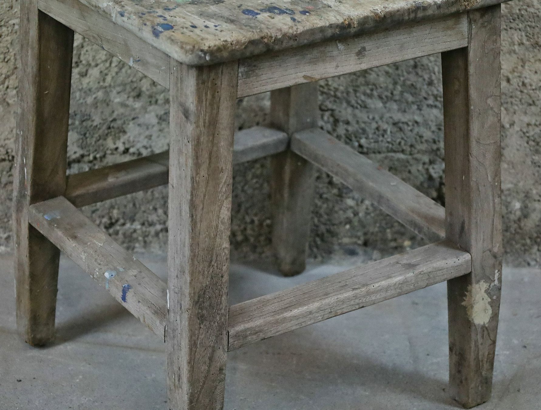 Sgabelli: Schemel, Hocker, Werkstatthocker, Taburett, Holzhocker – Usato da Birrwil venduto da brandschatz_birrwil 4