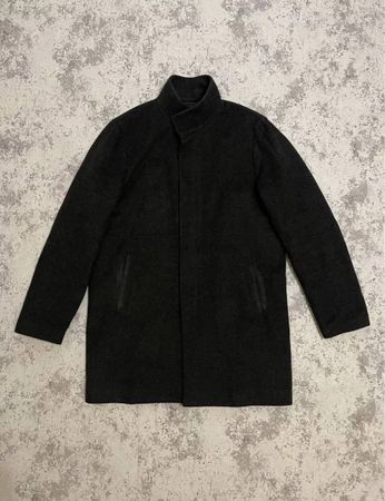 Prada wool coat, size 50, anthracite grey