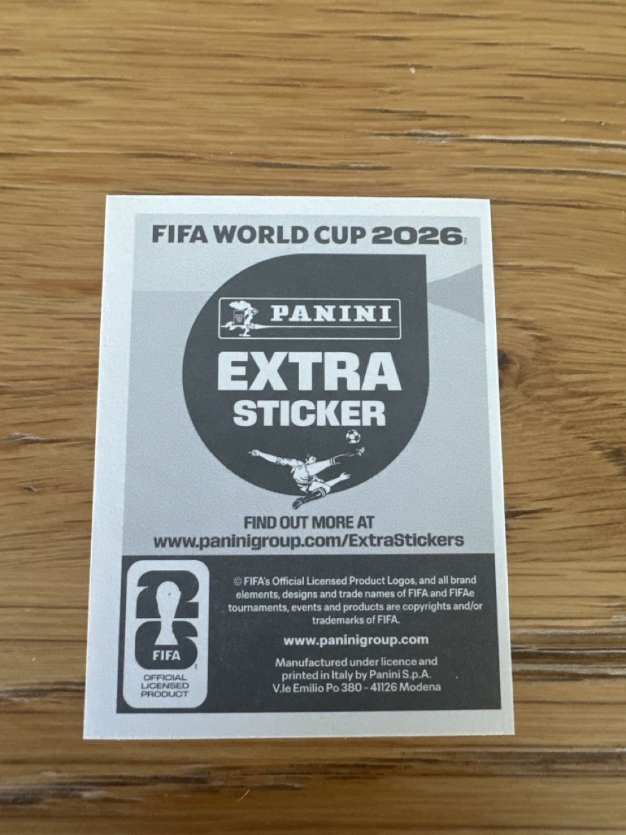 Panini Sammelbilder & Trading cards: Panini Extra Sticker Heungmin Son World Cup 2026 Basic – Neu und originalverpackt aus Grandson von Carpal 1