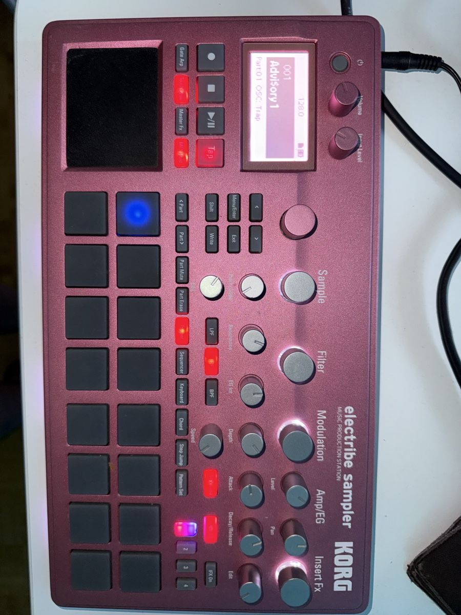 Korg Strumenti musicali: Korg Electribe 2 sampler (rouge) – Usato da Sion venduto da rob_sp7f