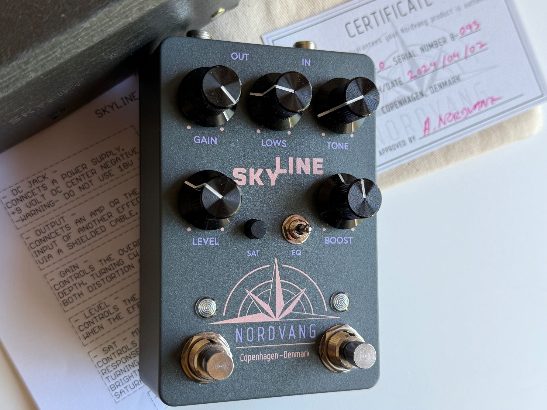 Fender Musikinstrumente: Nordvang Skyline Overdrive & Boost, 2024 – Neu (gemäss Beschreibung) aus Egg b. Zürich von maxcat 3