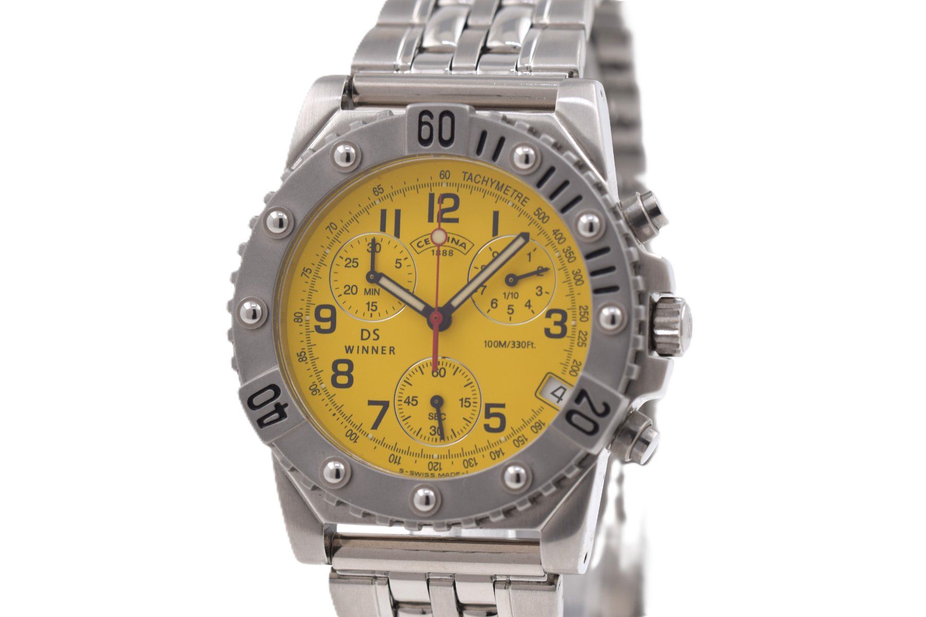 Certina Orologi: Certina DS Winner Vintage Quarz Chronograph – Usato da Arni AG venduto da magnetKRAFT