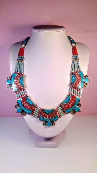 Catenine: Wunderschöne Vintage-Halskette aus Marokko – Usato da Schaffhausen venduto da mos_dp2c