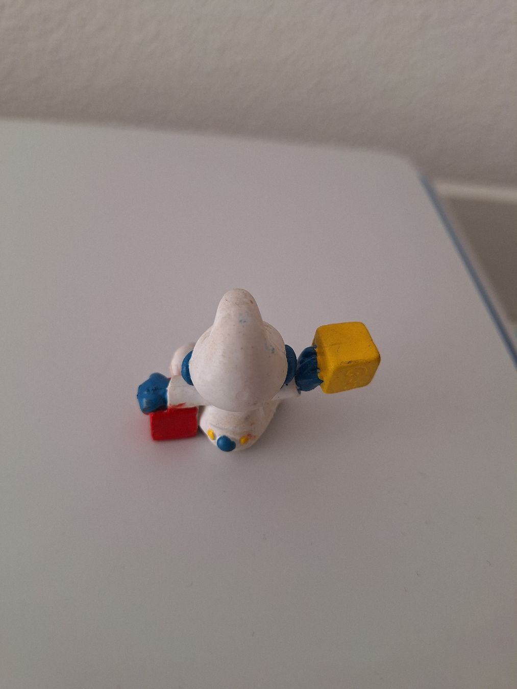 Schleich Statuette: Babyschlumpf mit Bauklötzen – Usato da Rothrist venduto da Stranglehold 1